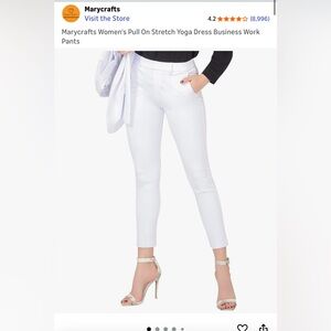 Amazon Marycrafts Pull On Stretch Yoga Pants